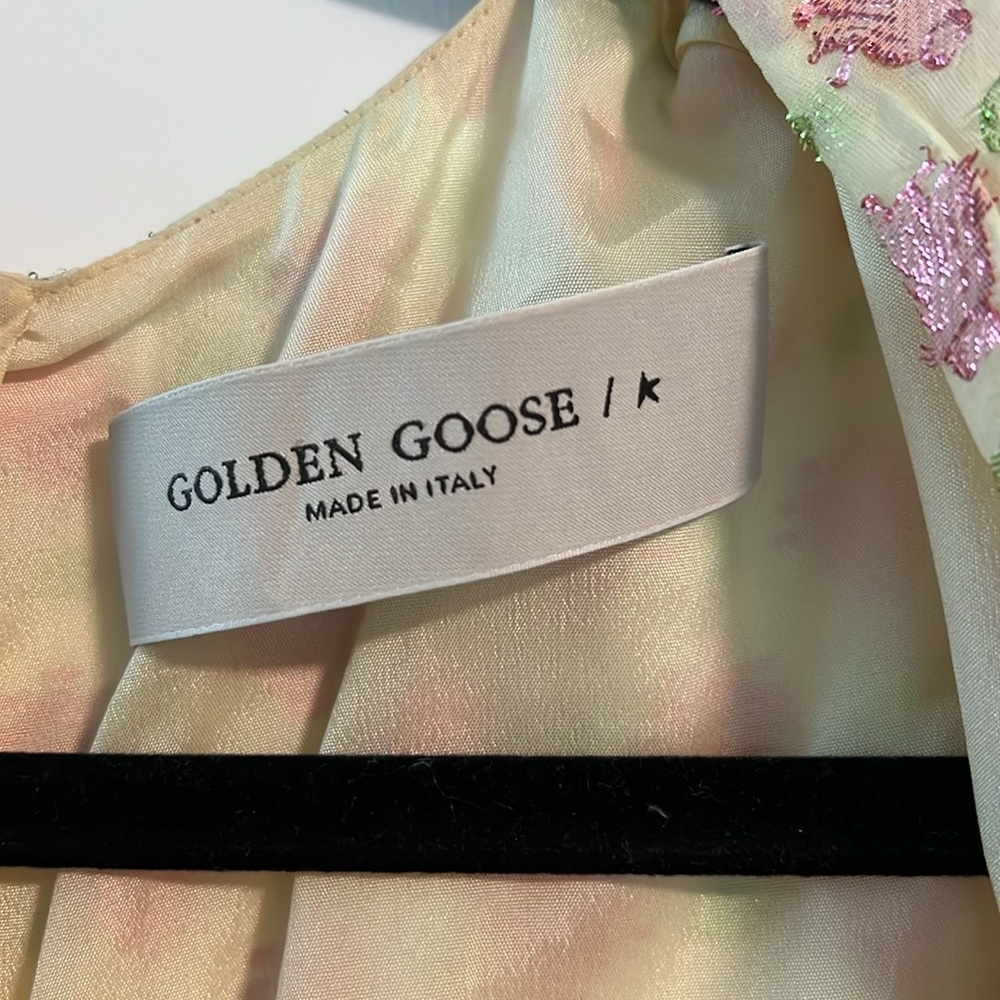 Golden Goose, Seashell Pattern, Lightly Worn, Gre… - image 3